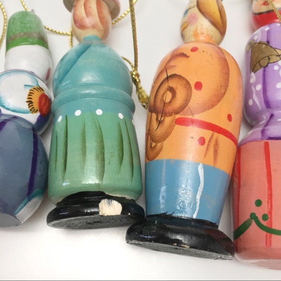 Russian Matryoshka Doll With Christmas Ornaments - Picture 7 of 8